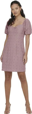 Produktbild von Jdy Willow Bow Kurzes Kurzarmkleid Rosa S Frau Rosa S