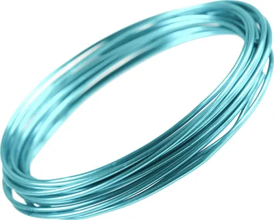 Aludraht 2mm hellblau, pastellblau