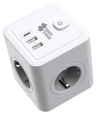 Produktbild von Steckdosenleiste 4xAC 2xUSB 1xUSB-C SPS-C03W