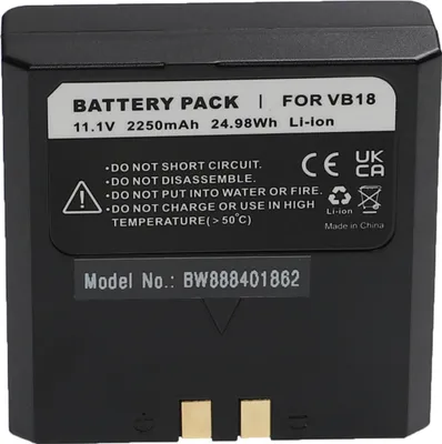 Produktbild von vhbw Akku kompatibel mit Godox Speedlight V850, V860 Blitzgerät, Kamera-Blitz (2250 mAh, 11,1 V, Li-Ion)