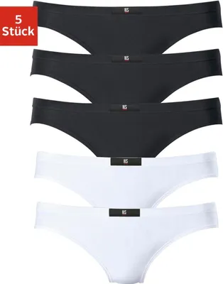 Produktbild von H.I.S. String 5 er-Pack weiß, schwarz Größe 34