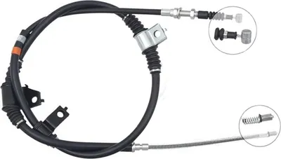 Produktbild von A.B.S. Handbremsseil Seilzug Feststellbremse für HYUNDAI H-1 / Starex MPV (A1) K17546