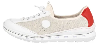 Produktbild von Rieker Damen  Schnürschuhe sportlich weiß Gr. 42