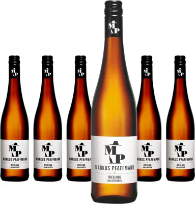 Produktbild von 6 x Markus Pfaffmann Riesling halbtrocken MP