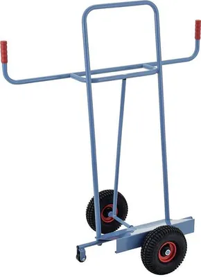 Productafbeelding van PROMAT platenwagen, luchtbanden, plus 2 steunwielen