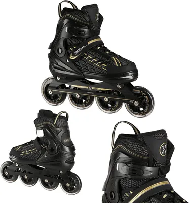 Produktbild von Inliner Herren Damen Inline Skates für Erwachsene ABEC7 Größenverstellbare Fitness Skates