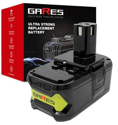 Obrázek produktu pro GARES Akumulátor Baterie pro Ryobi RB18L30 R18BP One+ R18DD-LL25S | 18 V 4Ah | Zesílená série High-Performance | Vysoký výkon |