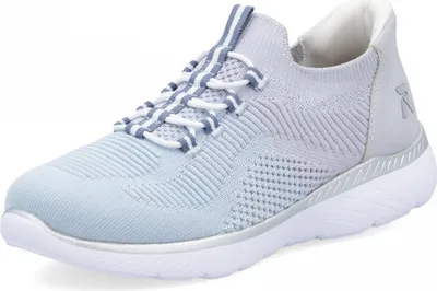 Immagine prodotto di Sneaker Rieker donna tessile larghezza G antiscivolo confortevole elastico Momosoft M5066, misura:42 EU, colore:Blu