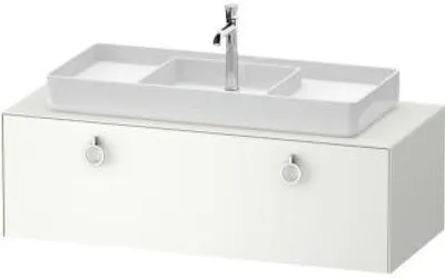Produktbild von DURAVIT WT4982M36360000 Konsolen-WTU wandhängend White Tulip
