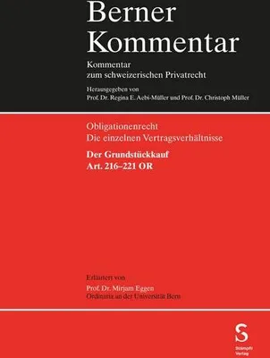 Produktbild von Der Grundstückkauf, Art. 216-221 OR