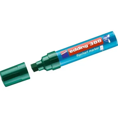 Produktbild von Edding 388 Flipchartmarker grün, Keilspitze 4-12 mm, 1 Stück(e), Grün, Meißel, Türkis, Kunststoff, Rund