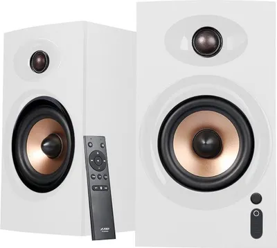 Produktbild von Aktiver 2.0 Lautsprecher F-Serie mit 40 W, Bluetooth, USB, AUX und Fernbedienung