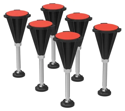 Produktbild von IDEAL STANDARD K936467 Brausewannenfüße (6 Stück)