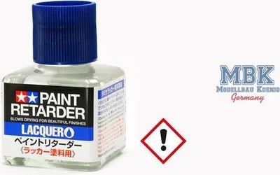 Productafbeelding van Tamiya Lakverf - Droogvertrager, 40 ml. Lakverf