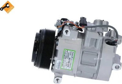 Immagine prodotto di Compressore aria condizionata con puleggia a cinghia scanalata a V 110mm NRF per BMW 5
