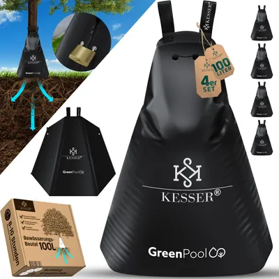 Produktbild von KESSER® Baum-Bewässerungssack Baumbewässerungsbeutel langlebig & UV-beständig Bewässerungssystem für gezielte Bewässerung von Bäumen