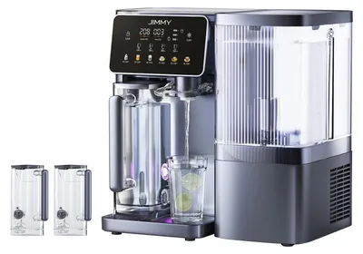 Umkehrosmose-Wasserreiniger mit Heizung & Kühlung, 7-stufige UV-Filtration