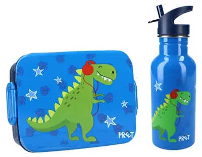 Image de Ensemble de repas pratique : boîte à lunch et gourde