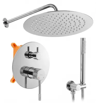 Obrázek produktu pro Podomítkový Sprchový Set Rea Js-625103-1 Chrome
