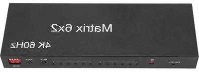 Produktbild von 6x2 HDMI-Splitter mit Fernbedienung UltraHD 4K 60Hz
