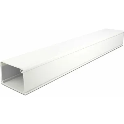Produktbild von Delock Kabelkanal mit Deckel 83 x 54 mm - Länge 1 m weiß