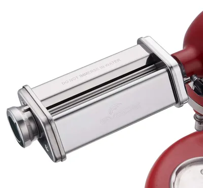 Produktbild von GVODE Nudelaufsatz für KitchenAid Küchenmaschine, Edelstahl