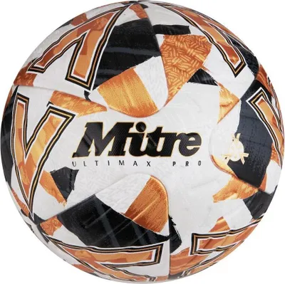 Produktbild von Mitre - "Ultimax Pro" Fußball 2024 CS1926 (5) (Weiß/Schwarz/Orange)