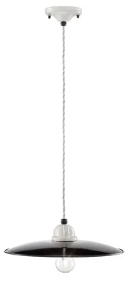 Produktbild von Ferroluce B&W Deckenlampe Ø 35cm Rund