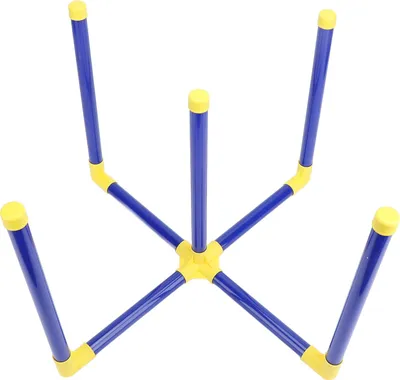 Produktbild von 3-in-1-Wurfringspiel für Kinder mit auswerfenden Spielzeugsandsäcken, leicht zerlegbarem Wurfspielzeugset für den Innen- und Außenbereich