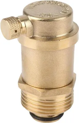 Image de Soupape de purge automatique DN25 G1 en laiton pour chaudières et installations solaires avec décompression.