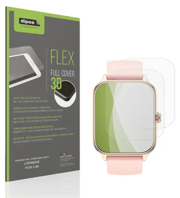 Image de 2x Full Cover mat Film pour LODIMEKE P133 1.96 Film de protection ecrán
