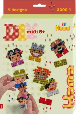 Image de Hama Perles à repasser midi "Pixel 8" paquet cadeau