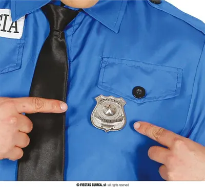 Produktbild von Polizei-Abzeichen, Metall
