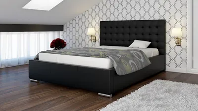 Produktbild von Polsterbett Bett Doppelbett MANILO L 180x200cm inkl.Lattenrost