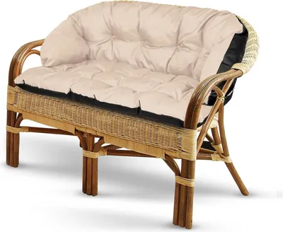 Produktbild von Gartenkissen 190x40 cm für Sofa oder Bank, wasserfest, beige