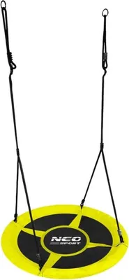 Obrázek produktu pro Neo-Sport 1083 Houpačka čapí hnízdo Swingo 105 cm, žluto-zelená