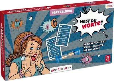 Produktbild von Ass Altenburger Kartenspiele Partyspiel - Hast du Worte?