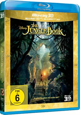 Produktbild von The Jungle Book [Blu-ray 3D+2D]