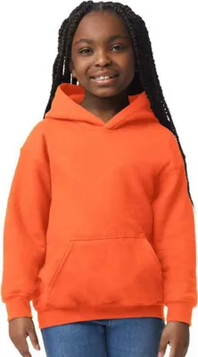 Productafbeelding van Gildan - Hoodie voor kinderen, model PC6242 (maat 152-158) (Oranje)