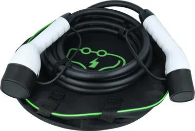 Produktbild von vhbw Typ 2 Ladekabel 22 kW 32 A 3-phasig 5 m für E-Auto - Kabel für Wallbox & Ladestation