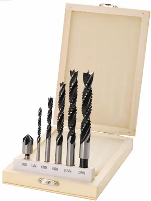 Image de BGS Jeu de mèches à bois à couronne 4 - 12 mm 6 pces - 50401