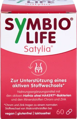 Produktbild von SymbioLife Satylia Kapseln zur Unterstützung eines aktiven Stoffwechsels, 60 St. Kapseln