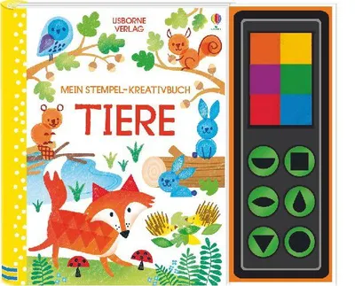 Produktbild von Mein Stempel-Kreativbuch: Tiere