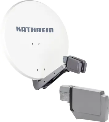 Produktbild von Kathrein CAS 90 ws Sat-Antenne multifeedfähig weiss - 2 Teilnehmer