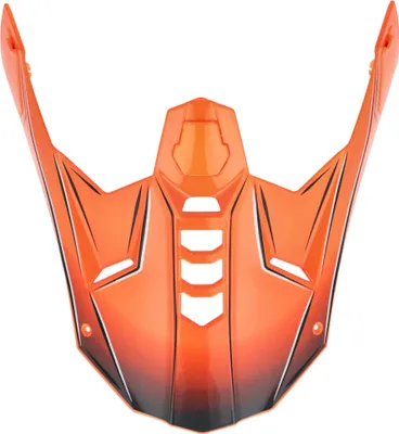 Image de Visière ACERBIS orange/grise pour casque AIRSTRIKE-X