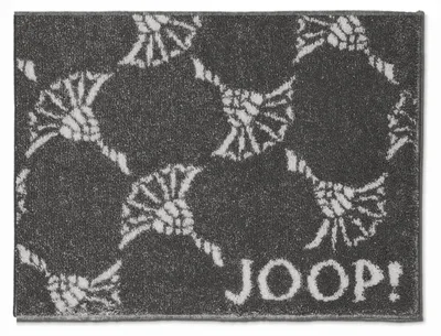Produktbild von Joop! Badteppich Duschvorleger Badematte New Cornflower stein 50x60
