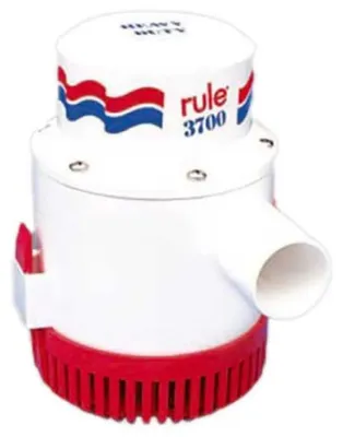 Produktbild von Rule Pumps Tdc-pumpe 3700 Gph 24v Weiß Weiß One Size