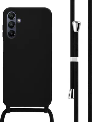 Immagine prodotto di Custodia in silicone imoshion con cinturino Samsung Galaxy A15 (5G/4G) - Nero