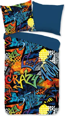Produktbild von Duvet cover Pure 135x200 + 1* 80x80 cm - Graffiti