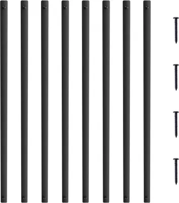 Produktbild von Treppensprossen 51 Stk. - Treppenstäbe Geländerstäbe Baluster 25x5,5x750mm - Hochwertige Treppenverkleidung - Treppenbau Zubehör